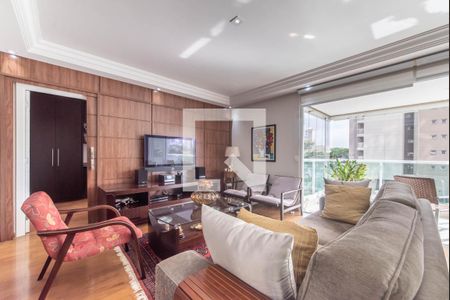 Sala de apartamento à venda com 3 quartos, 167m² em Cidade Monções, São Paulo