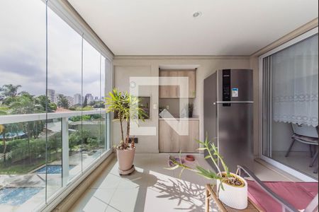 Varanda Sala de apartamento à venda com 3 quartos, 167m² em Cidade Monções, São Paulo