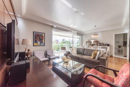 Sala de apartamento à venda com 3 quartos, 167m² em Cidade Monções, São Paulo