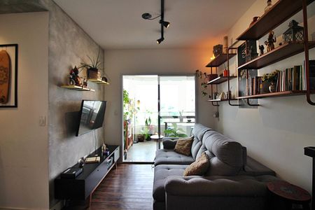 Sala de apartamento à venda com 3 quartos, 77m² em Vila Caminho do Mar, São Bernardo do Campo