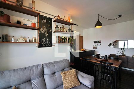 Sala de apartamento à venda com 3 quartos, 77m² em Vila Caminho do Mar, São Bernardo do Campo