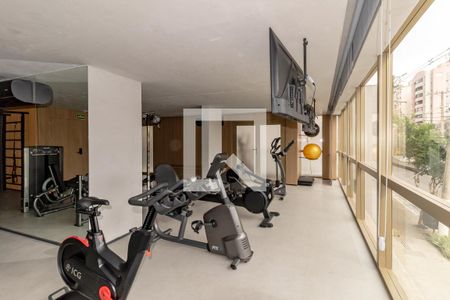 Área comum - Academia de apartamento à venda com 3 quartos, 149m² em Indianópolis, São Paulo