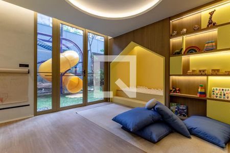 Área comum - Brinquedoteca de apartamento à venda com 3 quartos, 149m² em Indianópolis, São Paulo