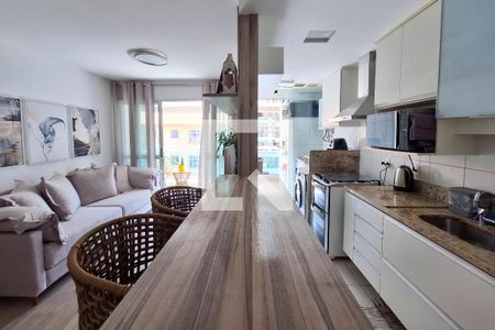 Cozinha de apartamento à venda com 3 quartos, 94m² em São Francisco, Niterói