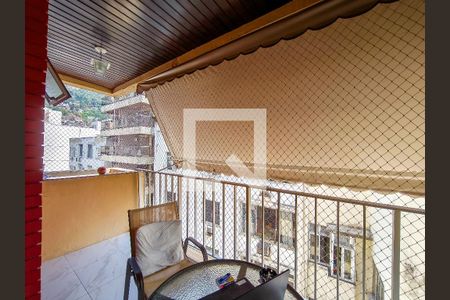 Varanda da Sala de apartamento à venda com 3 quartos, 105m² em Tijuca, Rio de Janeiro