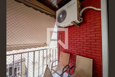 Varanda da Sala de apartamento à venda com 3 quartos, 105m² em Tijuca, Rio de Janeiro
