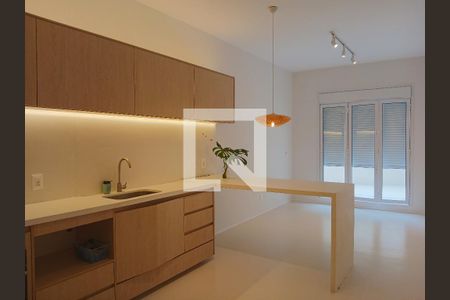 Sala/Cozinha de apartamento à venda com 1 quarto, 62m² em República, São Paulo