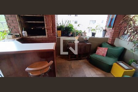 Varanda gourmet de apartamento à venda com 4 quartos, 216m² em Jardim Ampliacao, São Paulo