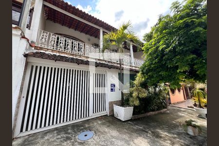 Fachada de casa de condomínio à venda com 4 quartos, 254m² em Taquara, Rio de Janeiro