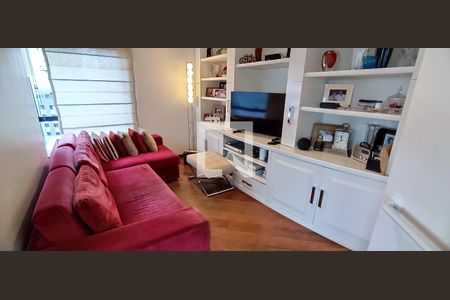Sala de TV de apartamento à venda com 3 quartos, 162m² em Vila Andrade, São Paulo