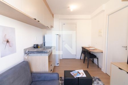 Sala/Cozinha de apartamento para alugar com 1 quarto, 27m² em Vila Butantã, São Paulo