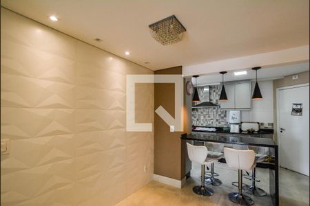 Sala de apartamento para alugar com 3 quartos, 90m² em Vila Pires, Santo André