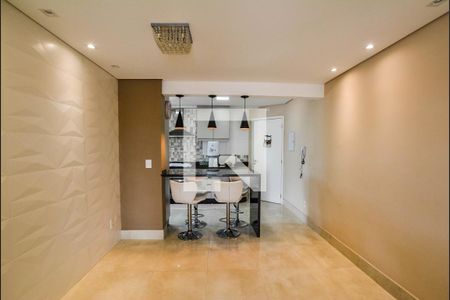 Sala de apartamento para alugar com 3 quartos, 90m² em Vila Pires, Santo André