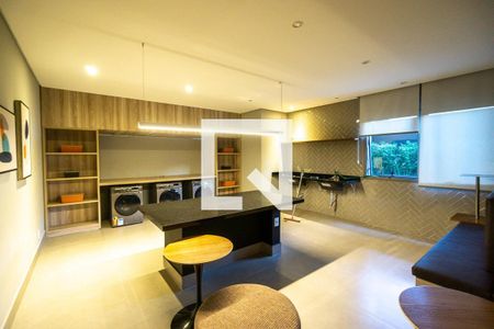 Área comum - Lavanderia de apartamento para alugar com 1 quarto, 25m² em Vila Zilda, São Paulo