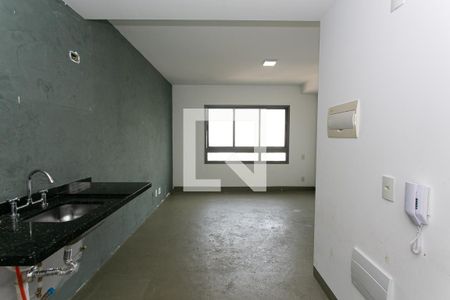 Cozinha de apartamento para alugar com 1 quarto, 25m² em Vila Zilda, São Paulo