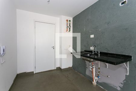 Cozinha de apartamento para alugar com 1 quarto, 25m² em Vila Zilda, São Paulo