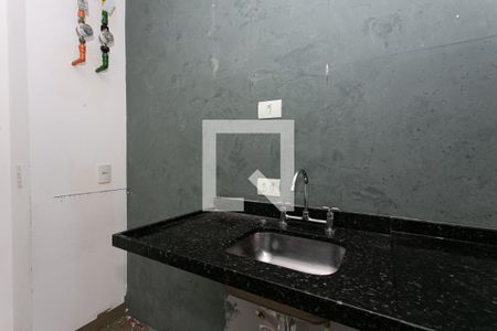 Cozinha de apartamento para alugar com 1 quarto, 25m² em Vila Zilda, São Paulo