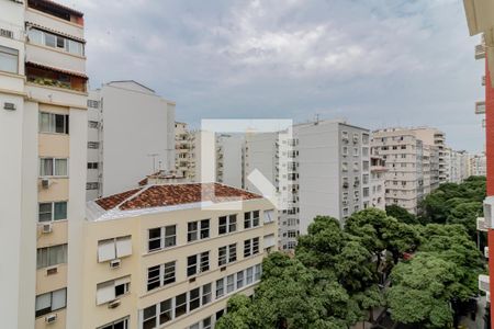 Vista da Sala de apartamento à venda com 3 quartos, 123m² em Copacabana, Rio de Janeiro