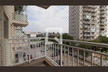 Sacada da Sala de apartamento à venda com 1 quarto, 34m² em Jardim Santa Teresinha, São Paulo