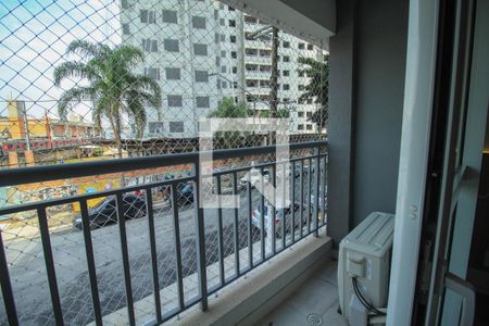 Varanda de kitnet/studio para alugar com 1 quarto, 24m² em Belenzinho, São Paulo