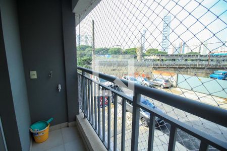 Varanda de kitnet/studio para alugar com 1 quarto, 24m² em Belenzinho, São Paulo