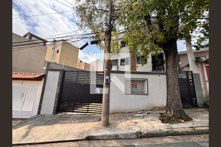Fachada + plaquinha de apartamento à venda com 2 quartos, 100m² em Parque Oratório, Santo André