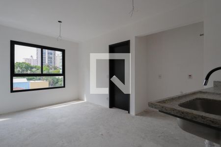 Sala/Cozinha de apartamento à venda com 1 quarto, 34m² em Santana, São Paulo