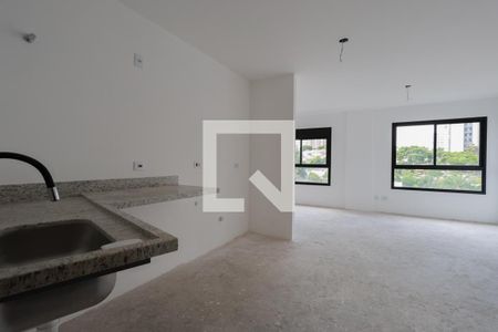 Sala/Cozinha de apartamento à venda com 1 quarto, 33m² em Santana, São Paulo