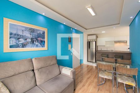 Sala de apartamento para alugar com 2 quartos, 46m² em Fátima, Canoas