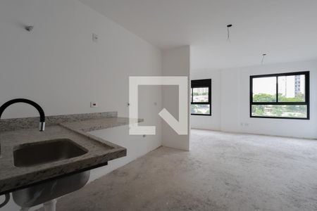 Sala/Cozinha de apartamento à venda com 1 quarto, 33m² em Santana, São Paulo