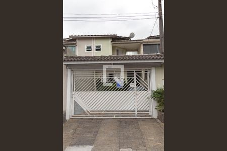 Fachada e Placa de casa à venda com 3 quartos, 110m² em Jardim Santa Cecilia, Guarulhos