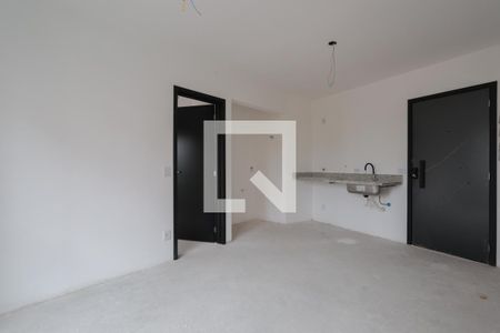 Sala/Cozinha de apartamento à venda com 1 quarto, 34m² em Santana, São Paulo