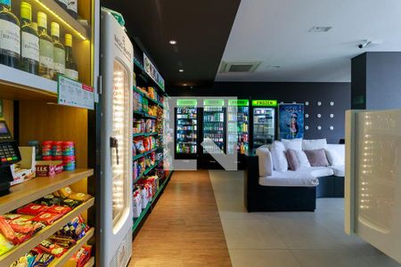 Área comum - Mini Mercado de apartamento à venda com 1 quarto, 88m² em Vila Gertrudes, São Paulo