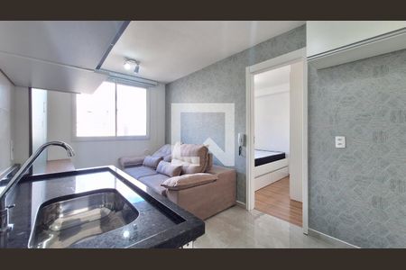 Sala/Cozinha de apartamento à venda com 1 quarto, 25m² em Água Branca, São Paulo
