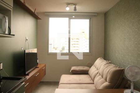 Sala e Cozinha Integrada de apartamento para alugar com 1 quarto, 25m² em Água Branca, São Paulo