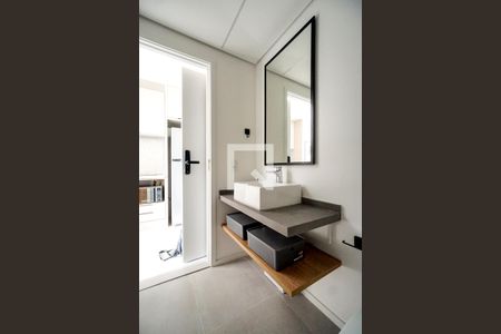 Banheiro de kitnet/studio à venda com 1 quarto, 32m² em Vila Gomes Cardim, São Paulo