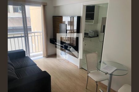 Sala de apartamento à venda com 1 quarto, 40m² em Vila Buarque, São Paulo