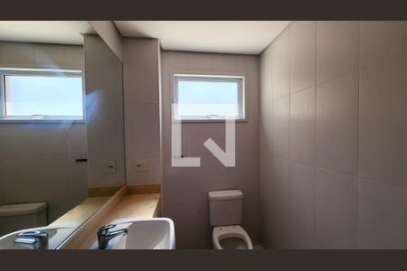 Banheiro da Suíte de apartamento à venda com 3 quartos, 158m² em Jardim Messina, Jundiaí