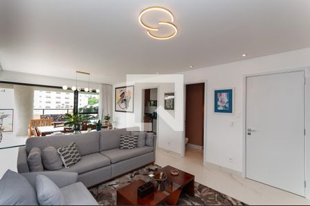 Sala de apartamento à venda com 3 quartos, 135m² em Água Branca, São Paulo