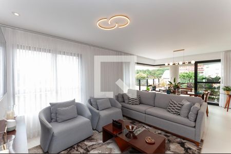 Sala de apartamento à venda com 3 quartos, 135m² em Água Branca, São Paulo