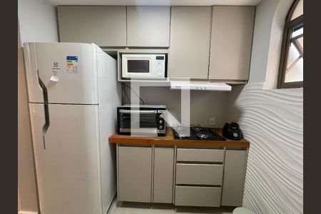 Cozinha de apartamento para alugar com 1 quarto, 70m² em Jardim Paulista, São Paulo