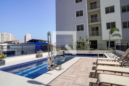 Área comum - Piscina de apartamento para alugar com 1 quarto, 34m² em Centro, Niterói