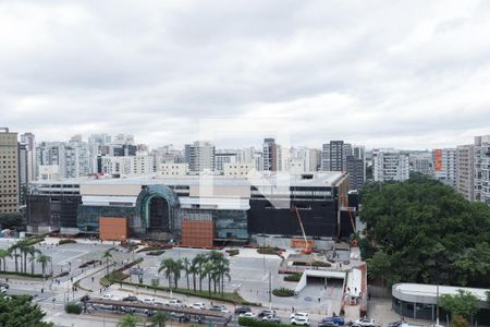 Vista da Varanda de apartamento para alugar com 1 quarto, 43m² em Indianópolis, São Paulo