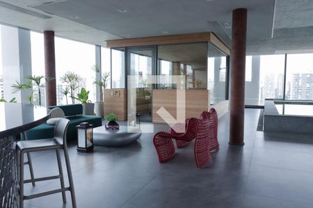 Sauna de apartamento para alugar com 1 quarto, 43m² em Indianópolis, São Paulo
