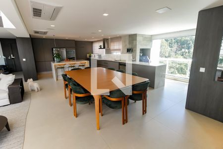 Sala 2 - Jantar de apartamento à venda com 2 quartos, 214m² em Jardim Fonte do Morumbi, São Paulo