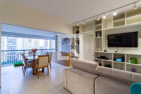 Sala de apartamento à venda com 2 quartos, 74m² em Panamby, São Paulo