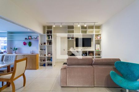 Sala de apartamento à venda com 2 quartos, 74m² em Panamby, São Paulo