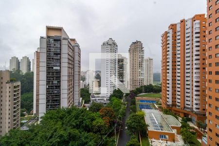 Vista de apartamento à venda com 2 quartos, 74m² em Panamby, São Paulo
