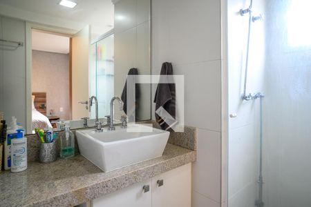 Banheiro Quarto 1 - Suite de apartamento à venda com 4 quartos, 137m² em Vila Gumercindo, São Paulo