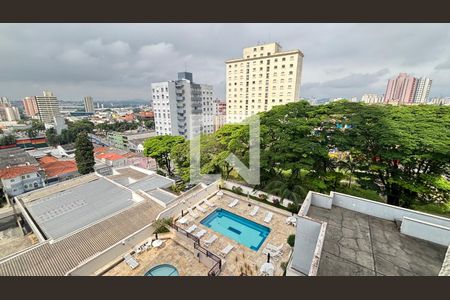 Quarto 2 Vista  de apartamento à venda com 3 quartos, 80m² em Vila Assunção, Santo André